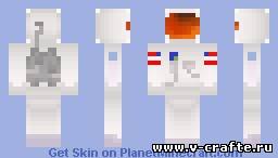 Скин Астронавт для Minecraft 1.5.2