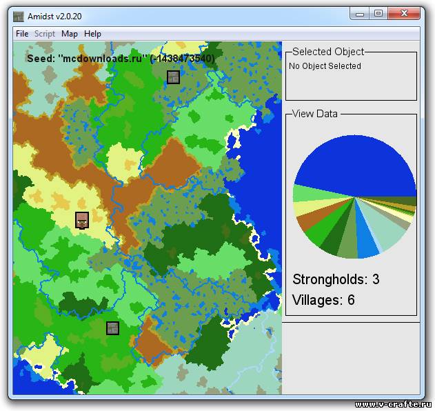 Amidst V2.0.20 для Minecraft