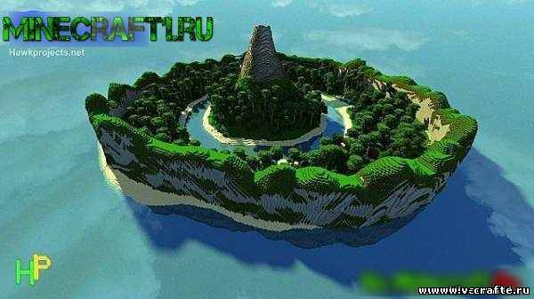 Карта Risalia island для Minecraft 1.5.1