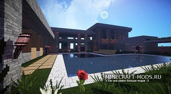 Maison moderne - Moderne house карта для minecraft