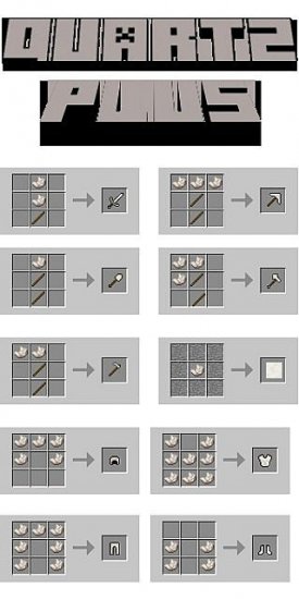 Quartz20 Мод для minecraft 1.5.2