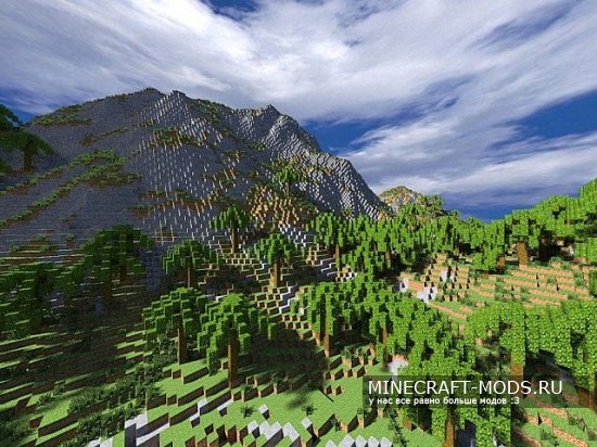 Tropical Paradise карта для minecraft
