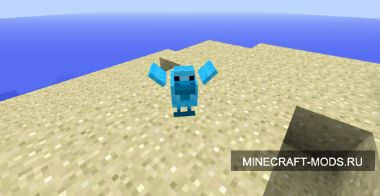 Aqua Mobs Мод для minecraft 1.5.2