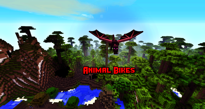 Мод Animal Bikes для minecraft 1.6.1 [SSP/SMP/LAN]