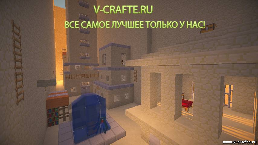 Карта дом паркура для minecraft 1.6