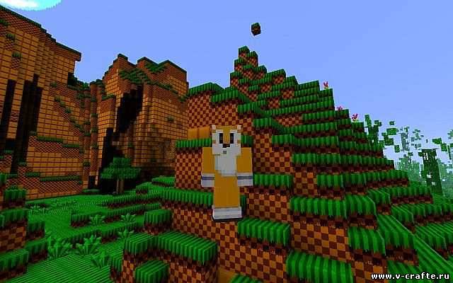 Текстуры Sonic для minecraft 1.5.2