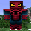 Злой спайдермен  скин для minecraft 1.6.1