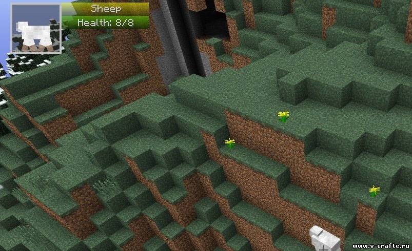 Мод Damage Indicators для Minecraft 1.6.1