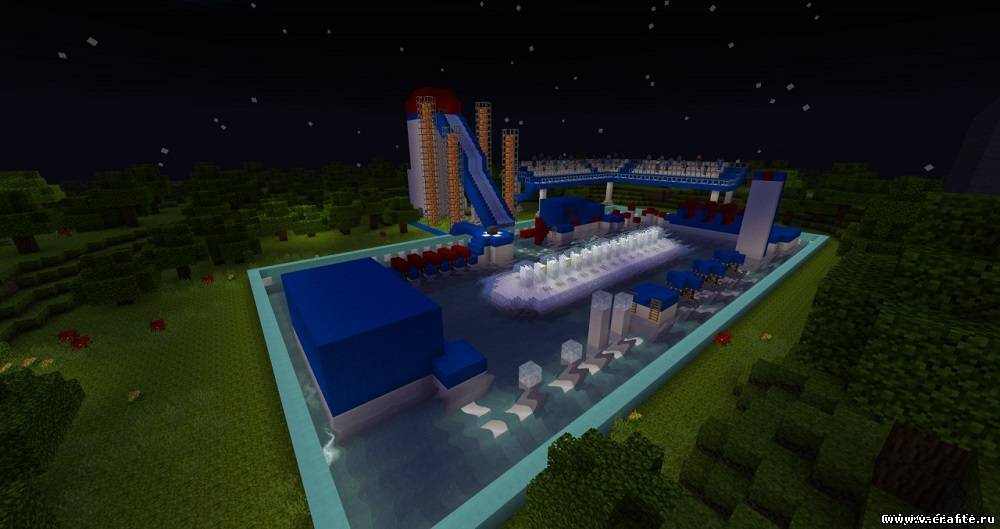 Зона паркура для Minecraft 1.6.2