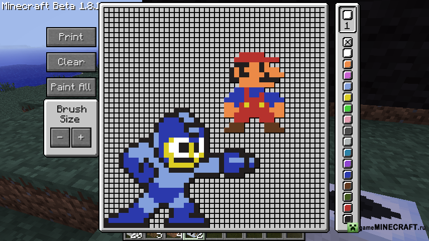 Мод PrinterBlock Minecraft 1.6.2