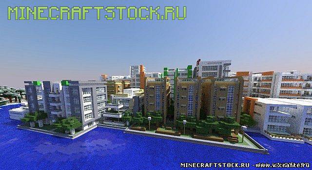 Courier City - карта для minecraft
