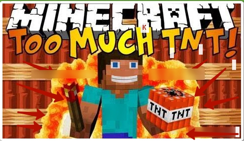 Мод Too Much TNT для minecraft 1.6.4