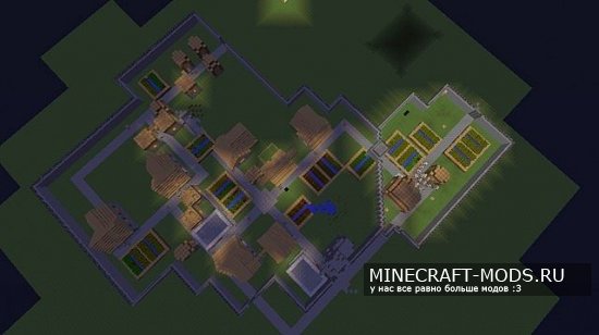 карта The Infected для minecraft