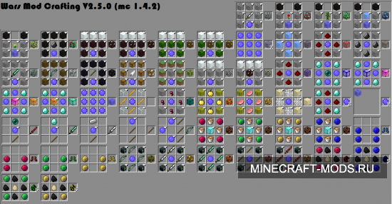 The Wars Мод для minecraft 1.5.2