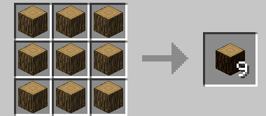 Wood Converter Мод для minecraft 1.5.2