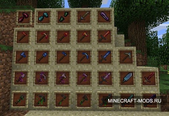 Elemental Tools Мод для minecraft 1.5.2