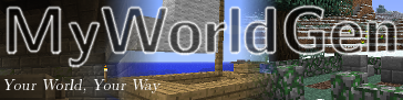 MyWorldGen Мод для minecraft 1.7.2
