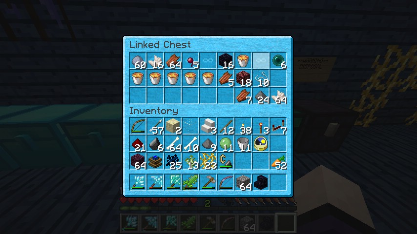 Linked Chest Мод для minecraft 1.7.2