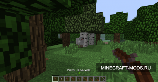 Flintlock Guns Мод для minecraft 1.5.2