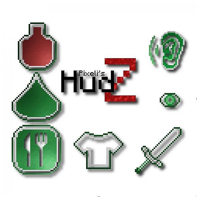 HudZ мод для minecraft 1.5.2