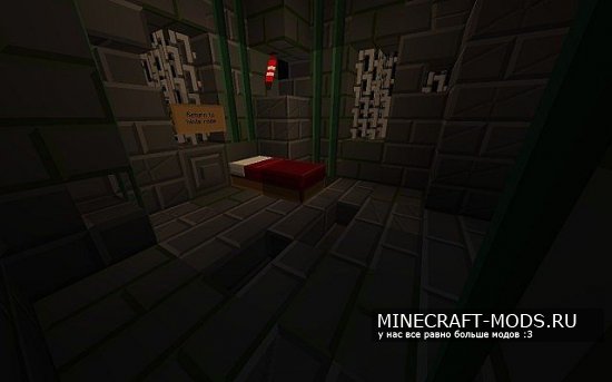 Карта Dungeon Maze для minecraft