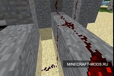 Vertical Redstone Мод для minecraft 1.5.2
