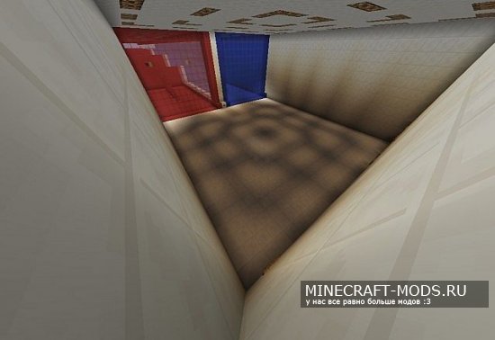 Red vs Blue Obstacle Course 3 карта для minecraft