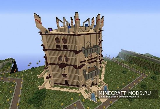 Fantasy old style world project карта для minecraft